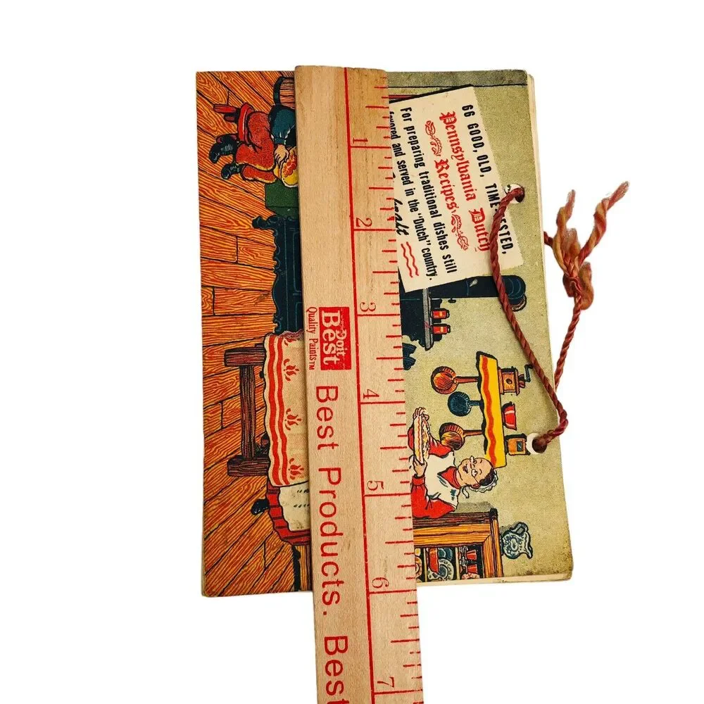Yorkraft Vintage Pennsylvania Dutch Recipe Packet Pocket Book Dutch Proverbs